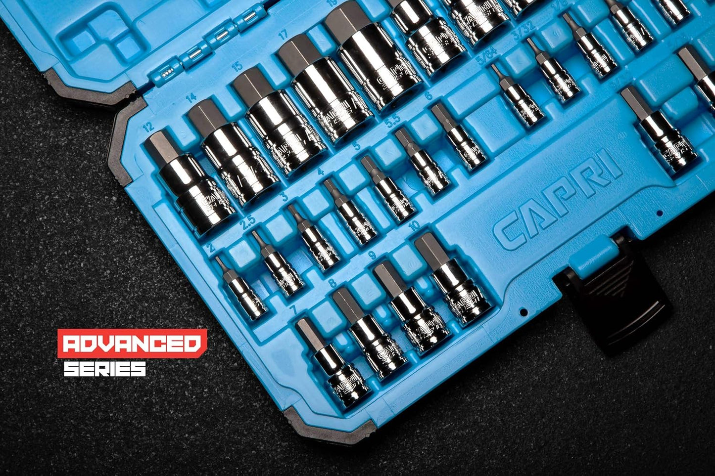 30032 Master Hex Bit Socket Set, Metric & SAE, 32-Piece