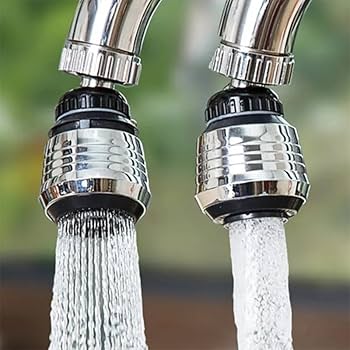 Kitchen Gadgets 2 Modes 360 Rotatable Bubbler High Pressure Faucet Extender