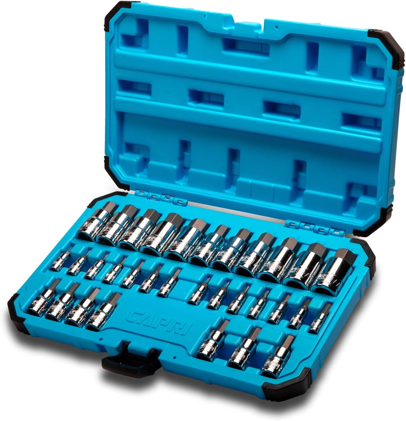 30032 Master Hex Bit Socket Set, Metric & SAE, 32-Piece