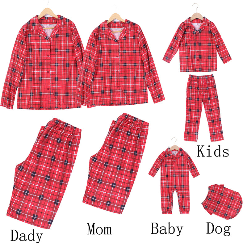 New Christmas Whole Family Print Set Pajamas